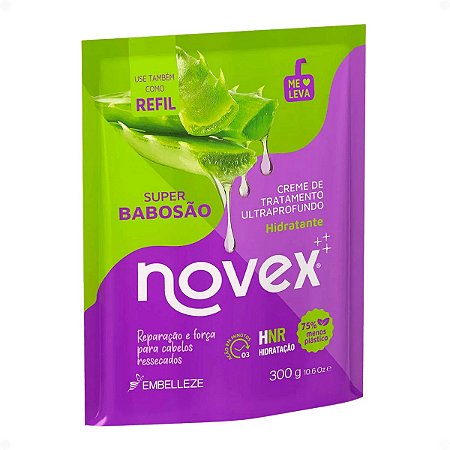 Refil Creme de Tratamento Novex Super Babosão 300g