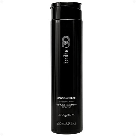 Condicionador Acquaflora Brilho 3D 250ml