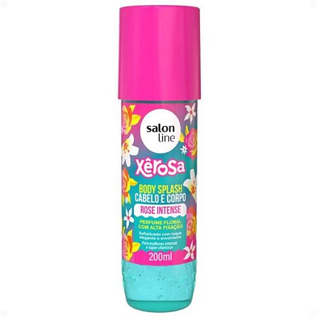 Body Splash Cabelo E Corpo Salon Line Xêrosa Rose Intense 200ml