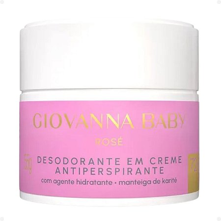 Desodorante Creme Antiperspirante Giovanna Baby Rosé 55g