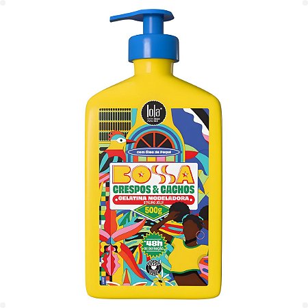 Gelatina Modeladora Lola Bossa Crespos e Cachos 500g