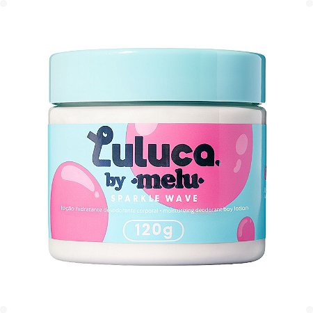 Loção Hidratante Corporal Luluca By Melu Sparkle Wave Bubble Girl 120g Rr-b5002-3