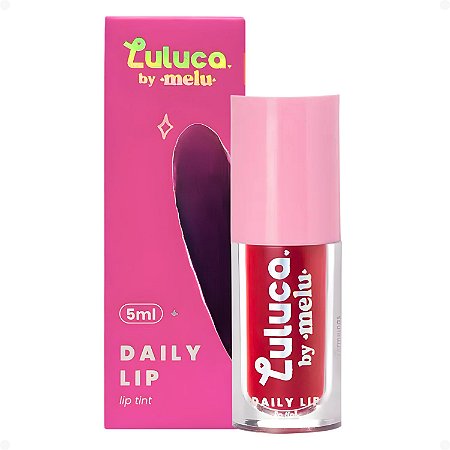 Lip Tint Luluca By Melu Daily Lip Coral Heat Rr-l6604-4