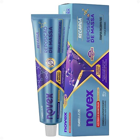 Recarga Capilar Novex Reposição De Massa Terapia Encorpa Fios 80g