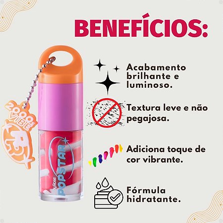 Gloss Labial Ruby Rose Popstar Party Time One More Time Hb-l6406-6