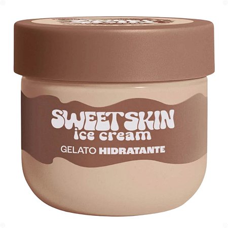 Hidratante Corporal Gelato Dailus Sweet Skin Ice Cream Cookies e Cream 200ml