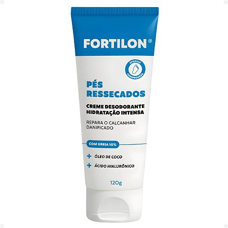 Creme Desodorante Dailus Fortilon Hidratação Intensa Pés Ressecados 120g