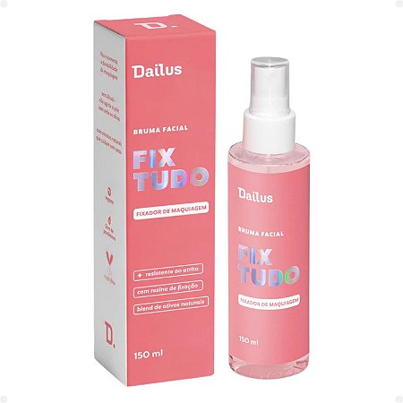 Bruma Facial Dailus Fix Tudo Fixador De Maquiagem 150ml