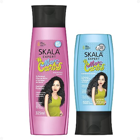 Kit Skala Expert #MaisCachos: Shampoo 325ml e Condicionador 200ml