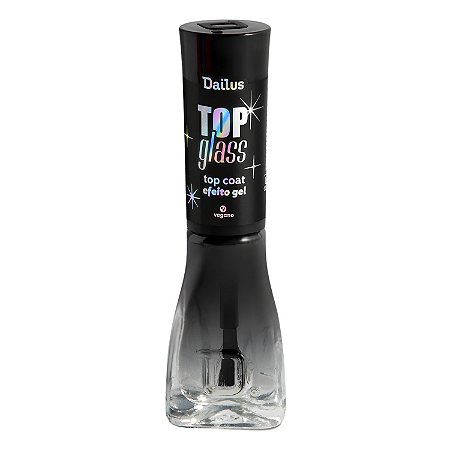 Esmalte Top Coat Dailus Top Glass Efeito Gel 8ml