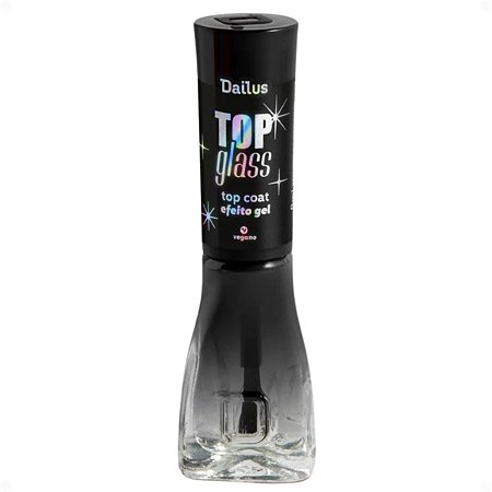 Esmalte Top Coat Dailus Top Glass Efeito Gel 8ml