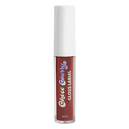Gloss Labial Dailus Choco Cherry Com Cheirinho Pudim De Chocolate