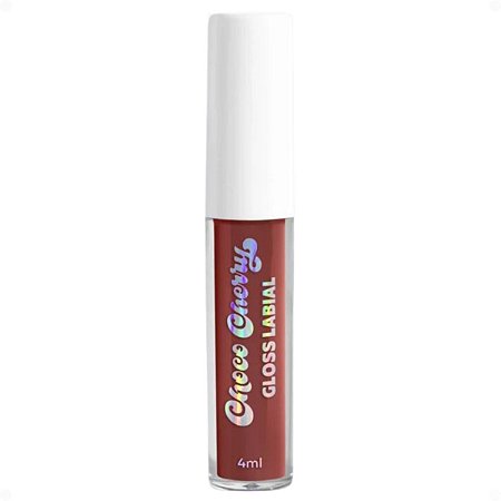 Gloss Labial Dailus Choco Cherry Com Cheirinho Pudim De Chocolate