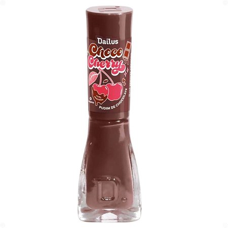 Esmalte Cremoso Dailus Choco Cherry Pudim De Chocolate 8ml