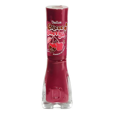 Esmalte Cremoso Dailus Choco Cherry Bombom De Cereja 8ml
