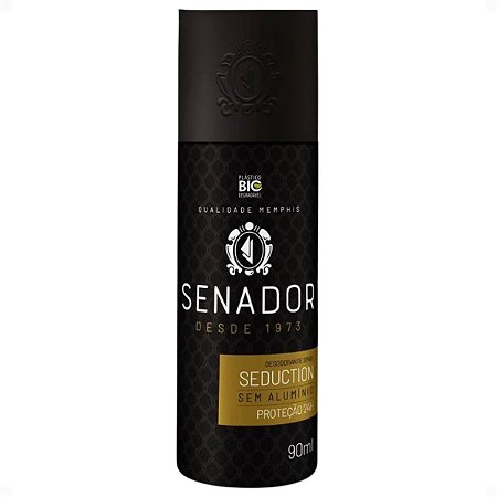 Desodorante Spray Masculino Senador Seduction 90ml