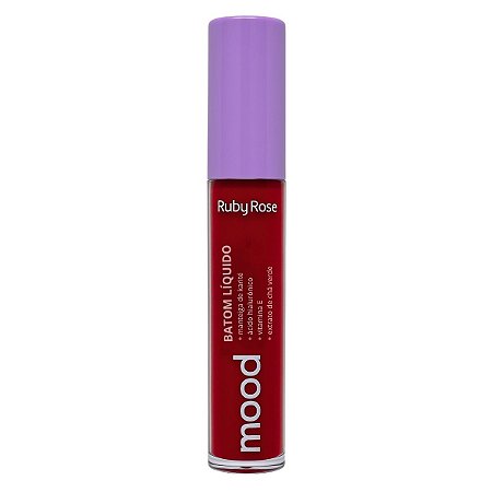Batom Líquido Ruby Rose Mood Joy 19 3,5ml