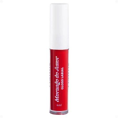 Gloss Labial Dailus Morango Do Amor Cobertura Crocante