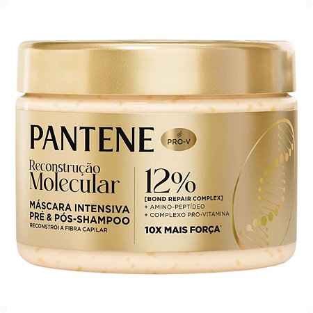 Máscara Intensiva Pantene Pro-V Molecular Pré e Pós-Shampoo 270ml