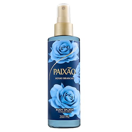 Body Splash Paixão Rosas Brancas 200ml