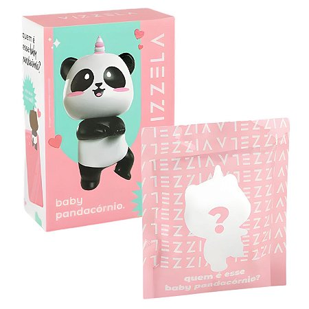Baby Pandacórnio Vizzela Colecionável Surpresa