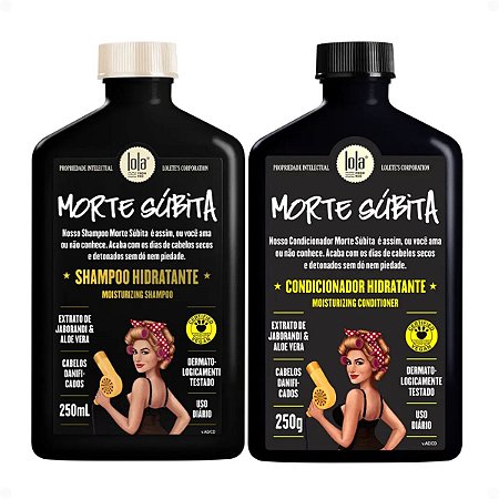 Kit Lola Morte Súbita: Shampoo e Condicionador 250ml