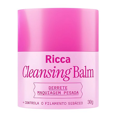 Cleansing Balm Ricca Derrete Maquiagem Pesada 30g