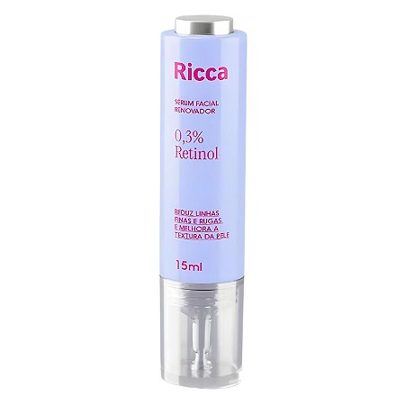 Sérum Facial Renovador Ricca 0,3% Retinol 15ml