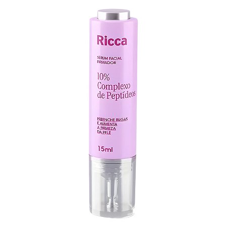 Sérum Facial Firmador Ricca 10% Complexo De Peptídeos 15ml