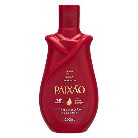 Loção Hidratante Corporal Paixão Tentadora Ameixa Rubi 200ml