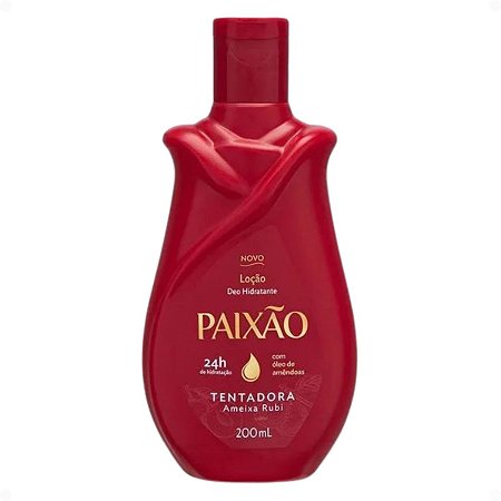 Loção Hidratante Corporal Paixão Tentadora Ameixa Rubi 200ml