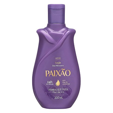 Loção Hidratante Corporal Paixão Irresistível Flor De Lis 200ml