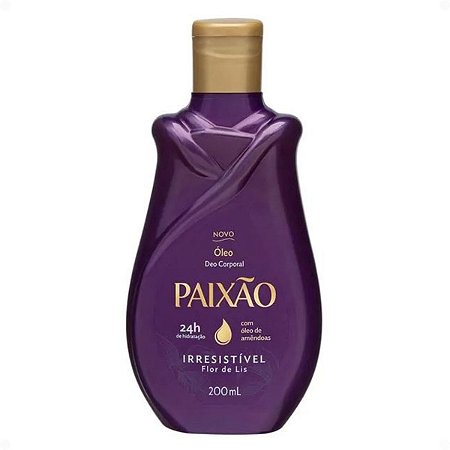 Óleo Corporal Paixão Irresistível Flor De Lis 200ml