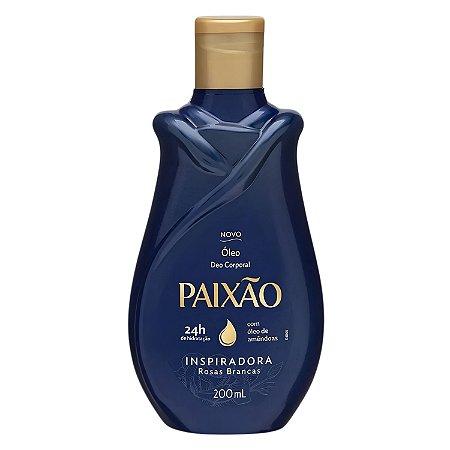 Óleo Corporal Paixão Inspiradora Rosas Brancas 200ml