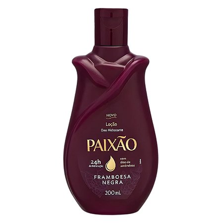 Loção Hidratante Corporal Paixão Framboesa Negra 200ml