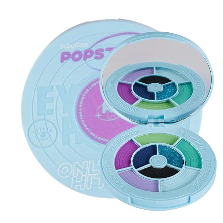 Paleta De Sombras Ruby Rose Popstar Only Hits Eletric Hb-e2200-1