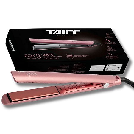 Chapa Taiff Gloss Rose 230°C Bivolt