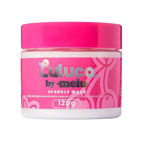 Loção Hidratante Corporal Luluca By Melu Sparkle Wave Wild Cherry Rr-B5002-2