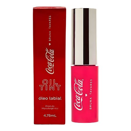 Óleo Labial Bruna Tavares Coca-Cola Oil Tint Bold