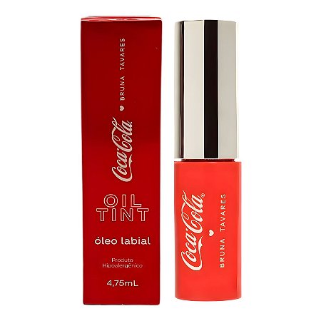 Óleo Labial Bruna Tavares Coca-Cola Oil Tint Iconic