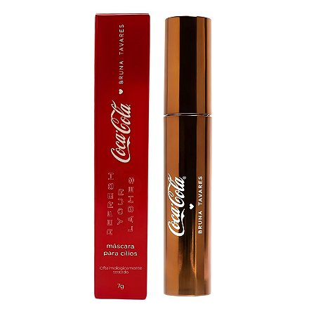 Máscara Para Cílios Bruna Tavares Coca-Cola Refresh Your Lashes 7g