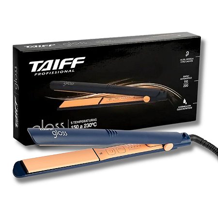 Chapa Taiff Gloss Azul 230°C Bivolt