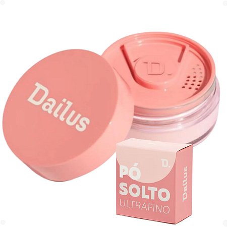 Pó Solto Dailus Ultrafino Rosa 15g
