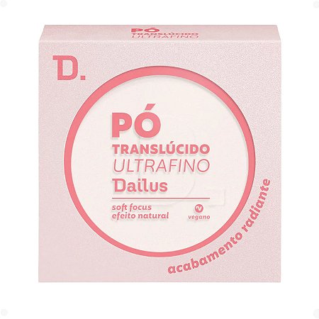 Pó Translúcido Dailus Ultrafino Soft Focus Efeito Natural 10g