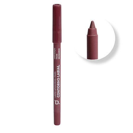 Lápis Para Contorno Labial Dailus Apontável Mauva