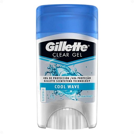 Gillette Desodorante Clear Gel Cool Wave 45g