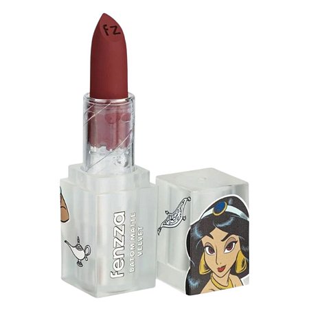 Batom Matte Velvet Fenzza Disney Princesa Jasmine Agrabah Princess Dis112