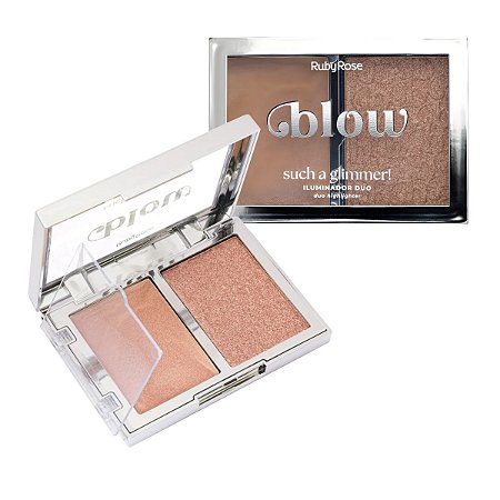 Iluminador Duo Ruby Rose Blow Such a Glimmer! Like a Treasure Hb-m705-3