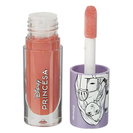 Gloss Oil Labial Fenzza Disney Princesa Rapunzel Sunbeam Glow Dis124