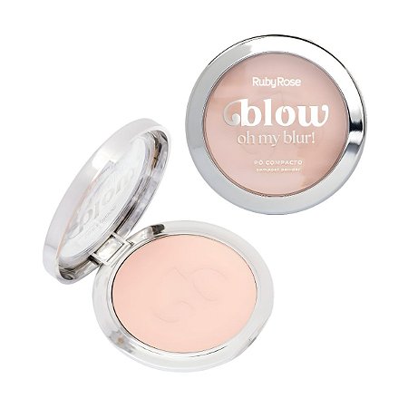 Pó Compacto Ruby Rose Blow Oh My Blur! P-bw10 Hb-M405-1